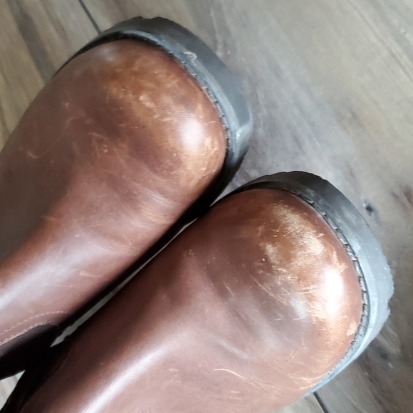 Ugg Australia Women Bellvue II Leather Ankle Booties shoes sz 7.5 - Picture 4 of 15